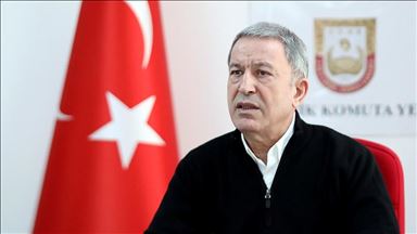 Milli Savunma Bakanı Akar AA'nın 100. yılını kutladı