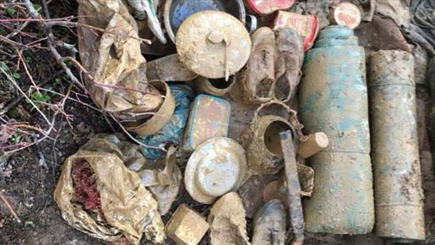 Turkey destroys YPG/PKK-planted explosives in southeast