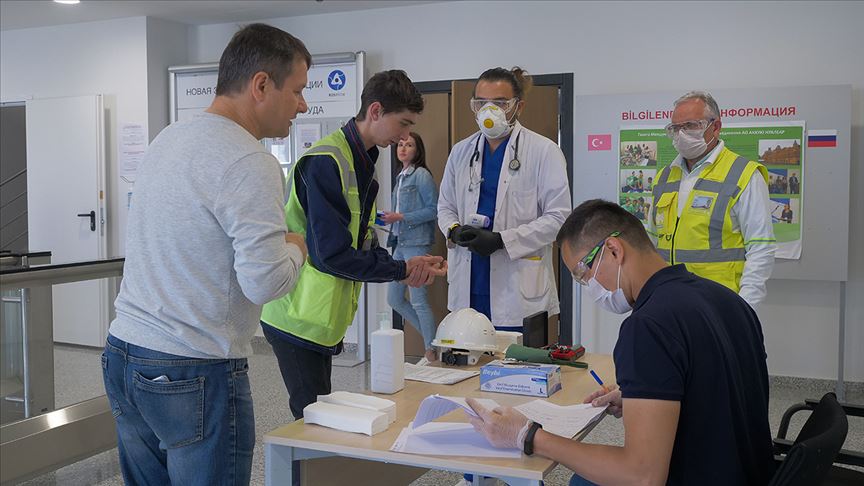 Akkuyu Nükleer Güç Santrali'nde Kovid-19 önlemleri artırıldı
