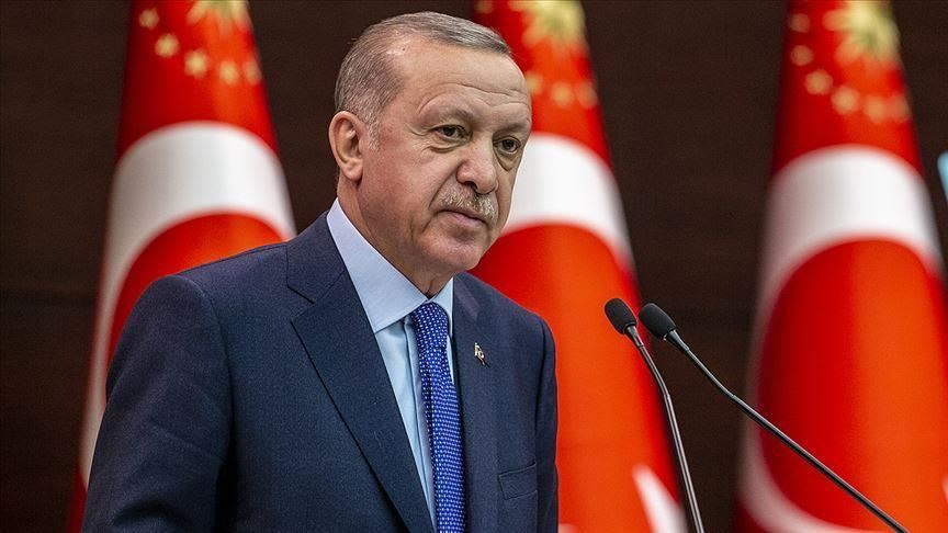 Turkey’s president marks Muslim holy night
