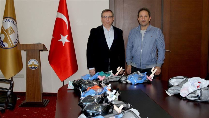 Turkish university adapts diving masks into ventilators