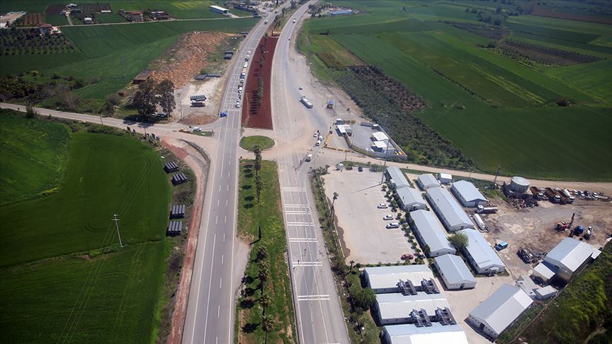 Antalya'da şehir girişlerine helikopterli denetim