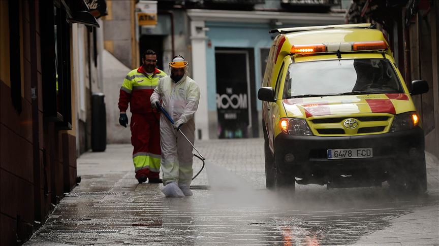 Spain registers lowest daily death toll in weeks 