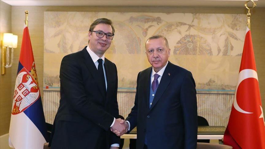 Turkish, Serbian presidents discuss COVID-19 measures