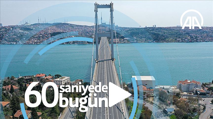 60 saniyede bugün (12 Nisan 2020)