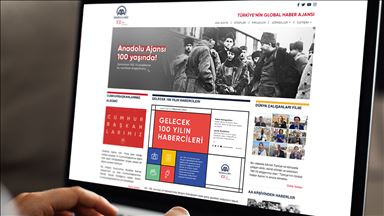 AA'nın 100. yıl projelerini içeren internet sitesi açıldı