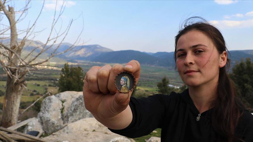 resim tutkunu busra nin kirsaldan