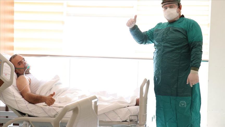 Plazma tedavisi uygulanan Kovid-19 hastasında sevindirici gelişme