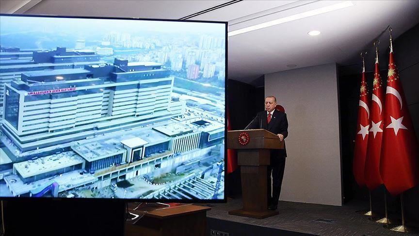 Presiden Turki resmikan rumah sakit terbesar di Istanbul