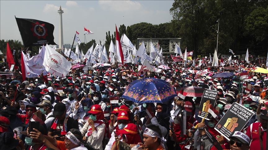 Buruh Akan Unjuk Rasa Tolak RUU Cipta Kerja Di Tengah Pandemi Covid-19