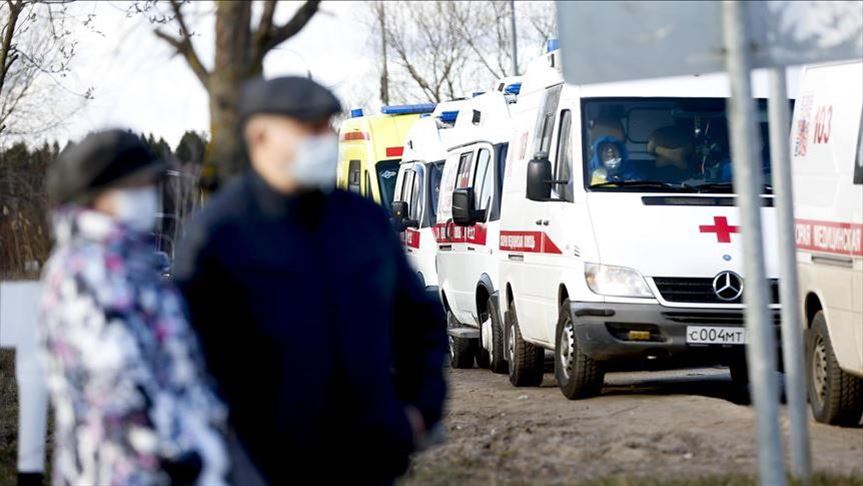 Russia: Virus cases cross 50,000, deaths near 500 