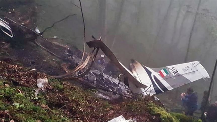 سقوط یک فروند هواپیمای آموزشی در شمال ایران