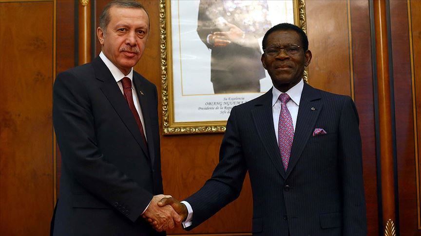 Turkish, Equatorial Guinean presidents talk over phone