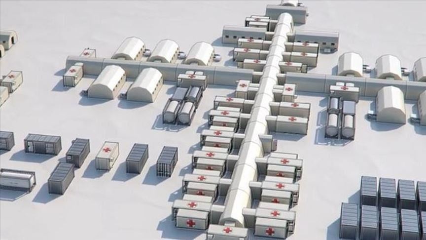 Covid-19 : Une entreprise turque construira des hôpitaux de campagne en Europe