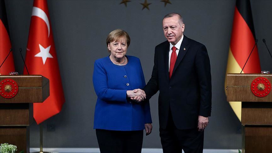 Erdogan, Merkel discuss COVID-19