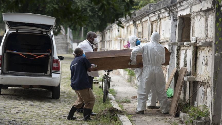 Death toll in Brazil from coronavirus climbs to 4,205