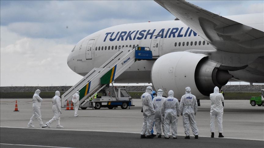 Turkey repatriates 755 nationals due to COVID-19