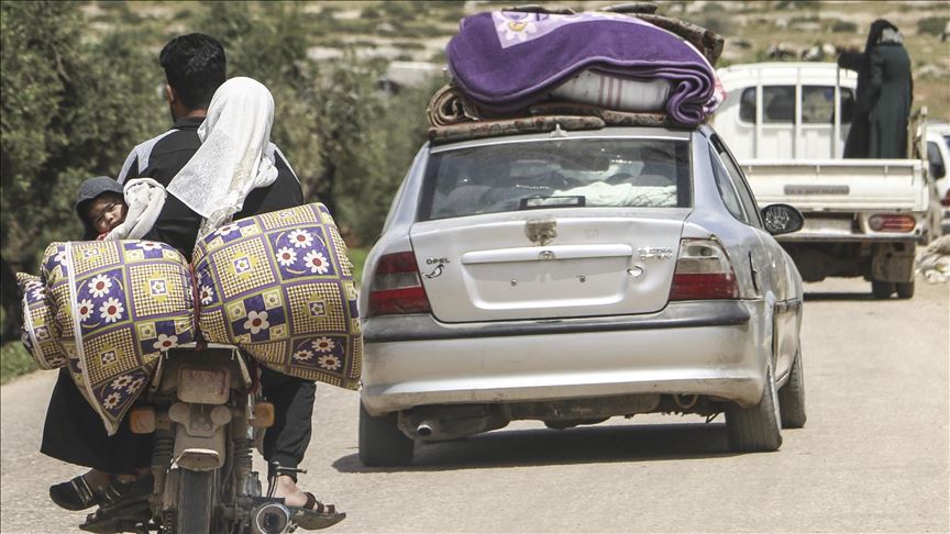 Más de 216 mil desplazados sirios regresaron a sus hogares luego del alto al fuego en Idlib, Siria