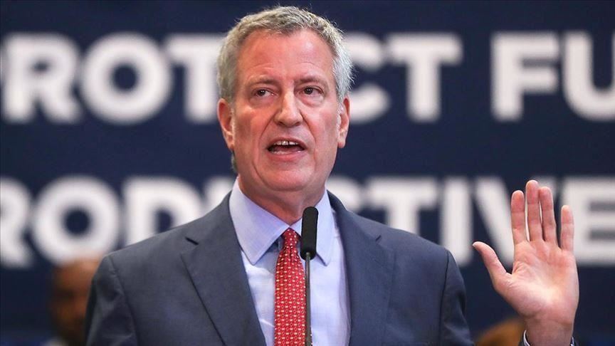 NYC mayor urges zero tolerance against large gatherings