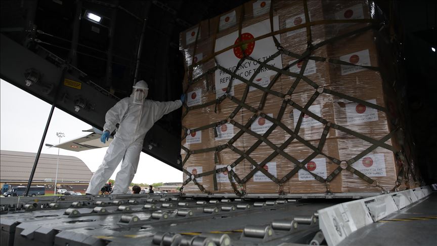 US thanks Turkey for 'generous donation' of virus aid
