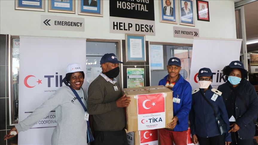 Turkey sends medical aid to South Africa to fight virus