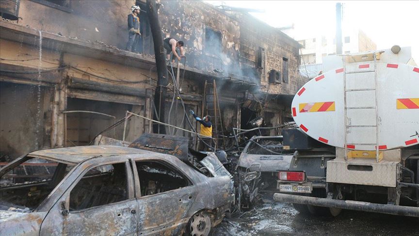 تفجير جديد بسيارة مفخخة في عفرين السورية يتسبب بأضرار مادية فقط