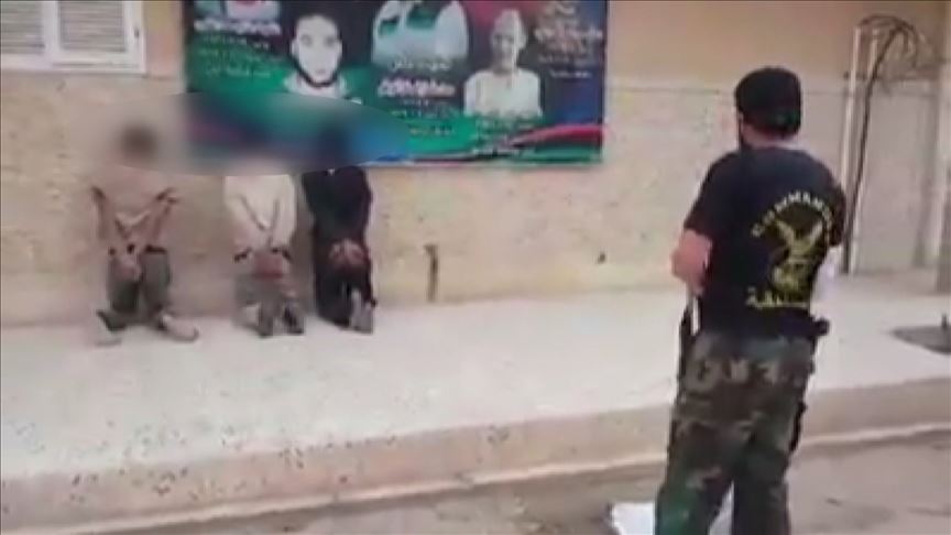 DEAŞ yöntemiyle infaz görüntüleri ortaya çıkan Hafter'in komutanı savaşçı arıyor