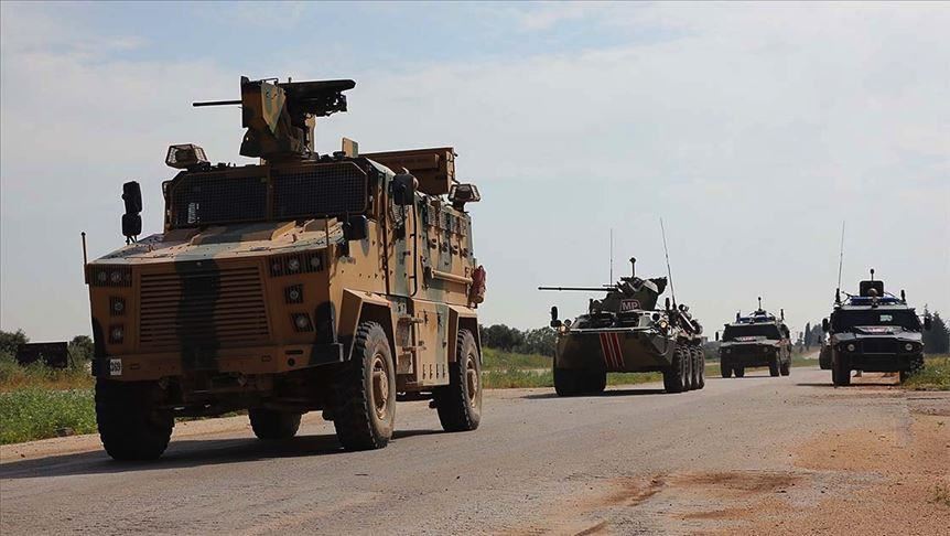 Turkish, Russian forces hold 7th joint patrol in Syria