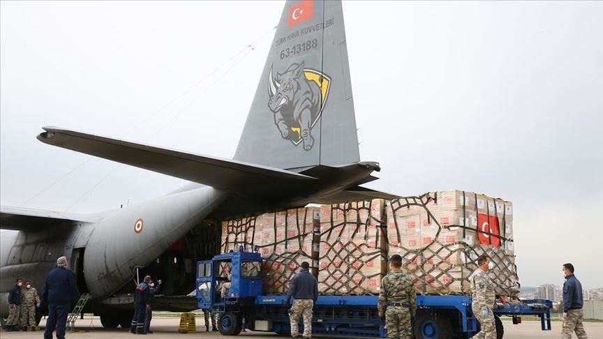 Turkey sends 2nd batch of medical aid to virus-hit US