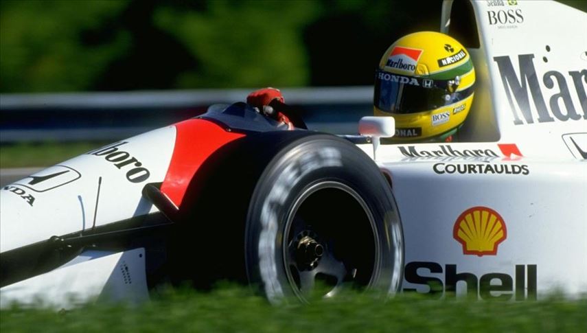 Ayrton Senna Crash