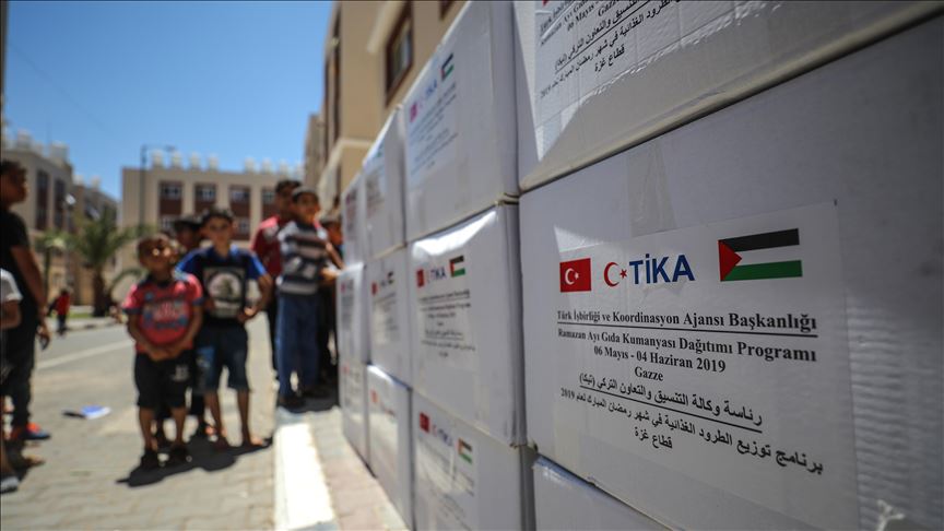 Cooperación turca distribuye alimentos a miles de familias en Gaza con motivo del Ramadán