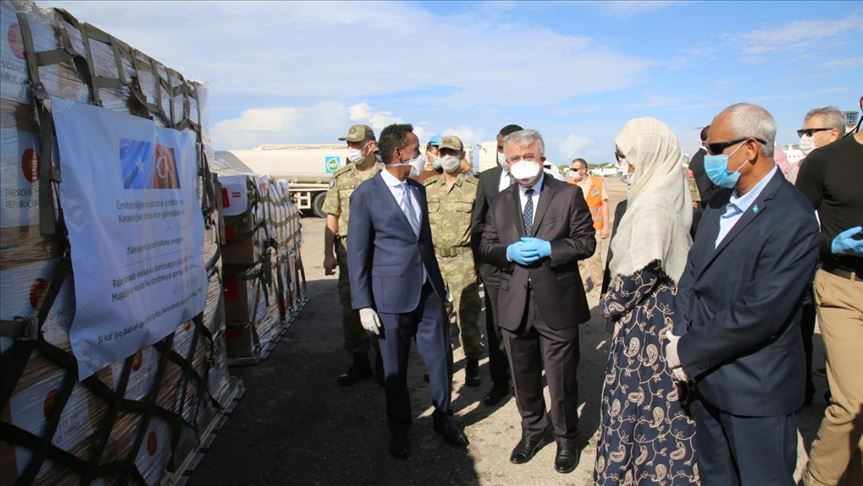 Turquía envía a Somalia ayuda médica para combatir el coronavirus