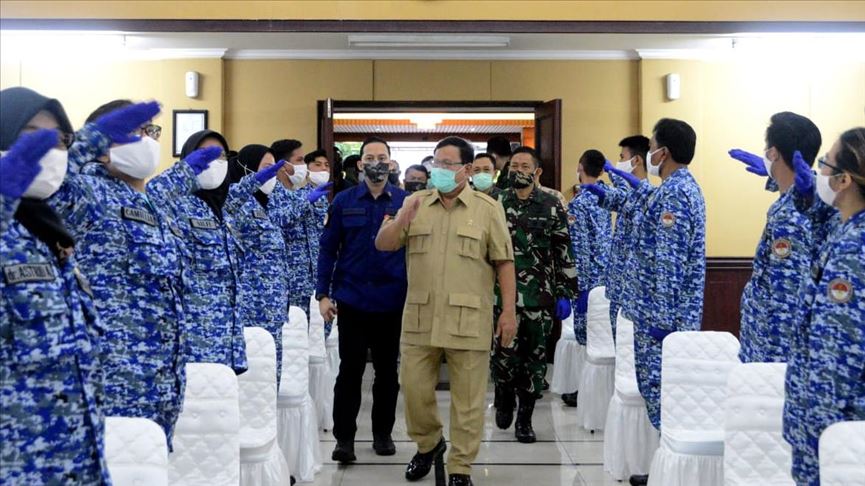 Menhan bentuk Komponen Pendukung untuk tangani Covid-19