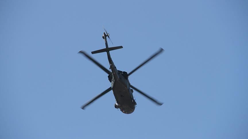 Полициски хеликоптер се урна на аеродромот во Скопје