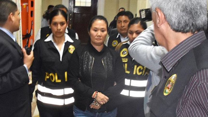 La excandidata presidencial peruana, Keiko Fujimori, salió de prisión