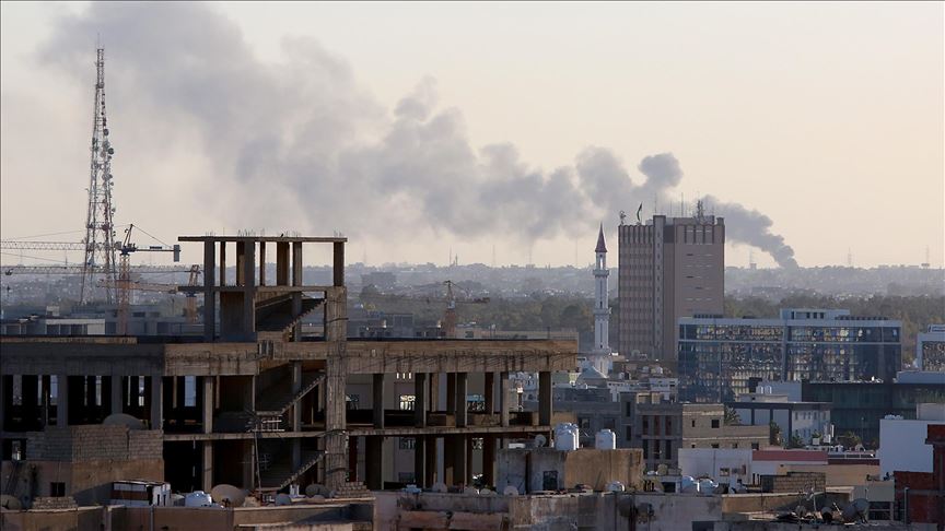Libyan military strikes vehicles of Haftar militias