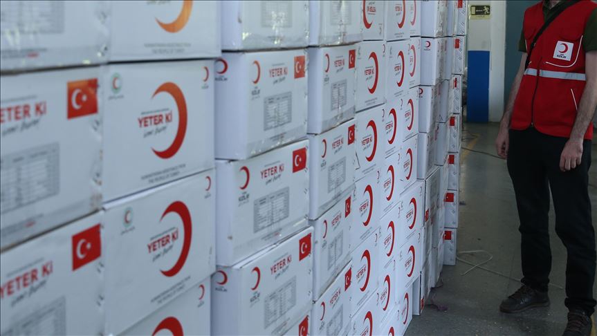 Turkish charity distributes Ramadan aid in Yemen