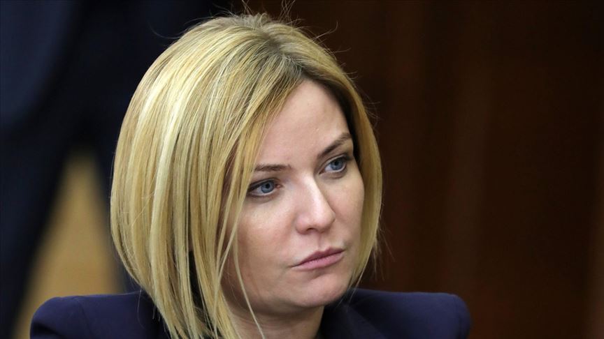 Rusya Kültür Bakanı Olga Lyubimova Kovid-19'a yakalandı