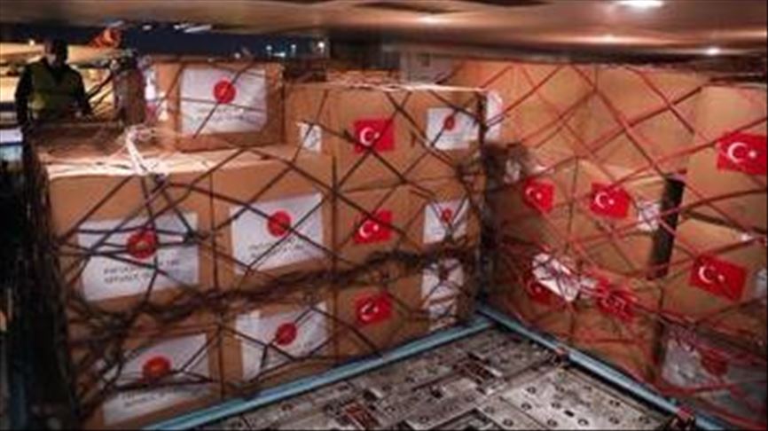 Tunisie : réception d’une aide médicale turque destinée au peuple libyen  