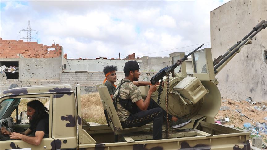 Libya ordusundan Vatiyye Askeri Üssü'ne hava harekatı