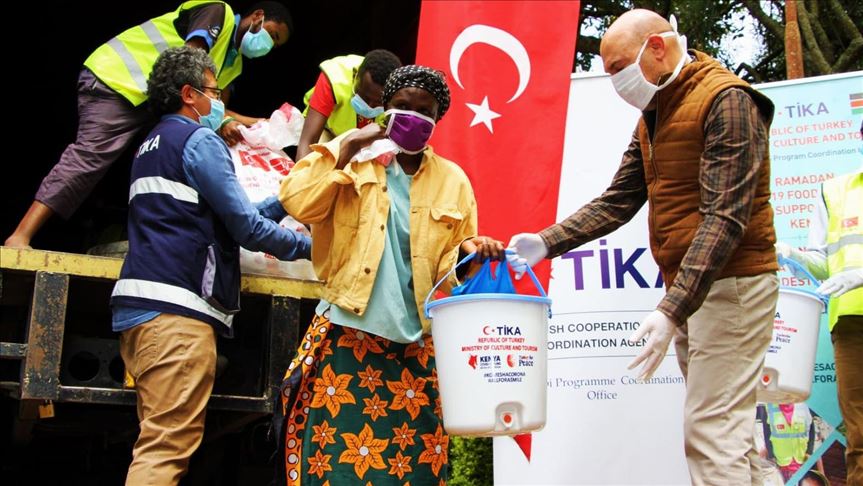 Turkey distributes aid in Kenya’s capital