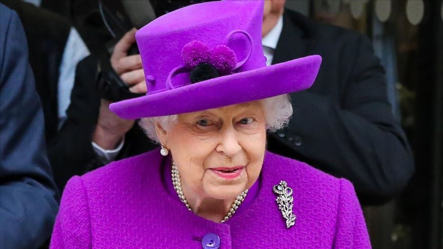 Reina Isabel Ii Se Dirige Al Reino Unido En El 75º Dia De La Victoria