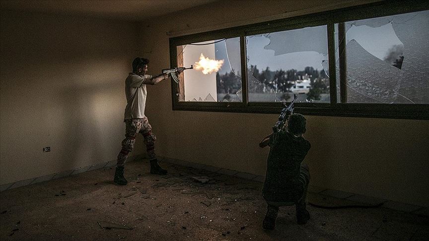 Libya ordusundan Trablus'un güneyindeki Hafter milislerine operasyon 