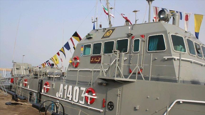 هدف قرار گرفتن ناوچه نیروی دریایی ایران در خلیج فارس