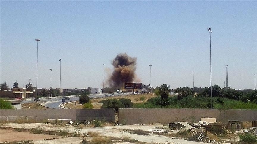 Libye : 2 véhicules transportant des mercenaires Janjawid pro-Haftar détruits