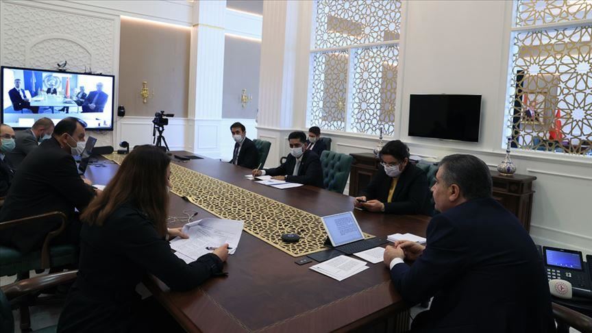 Turkish health minister, WHO official discuss virus