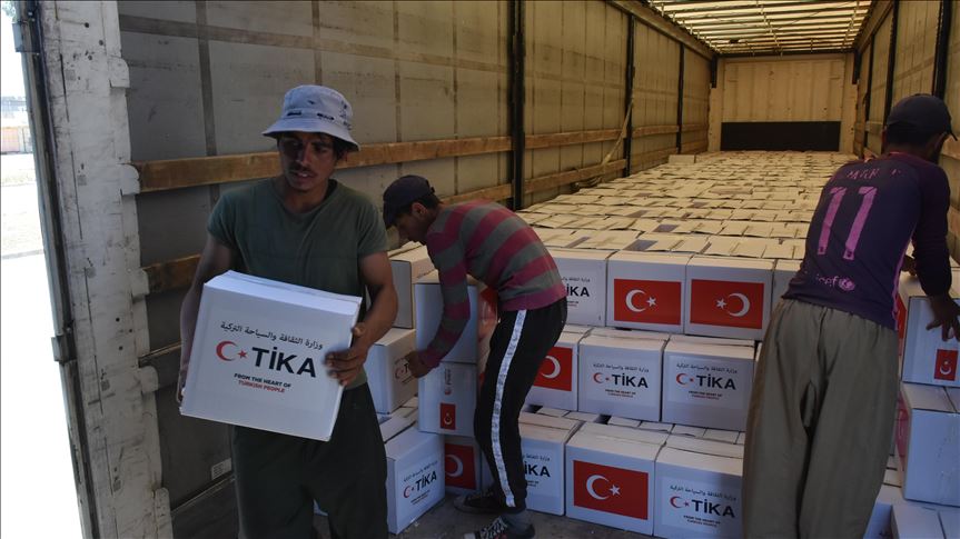 ترکیه میان 5 هزار خانواده نیازمند عراقی مواد غذایی توزیع کرد 
