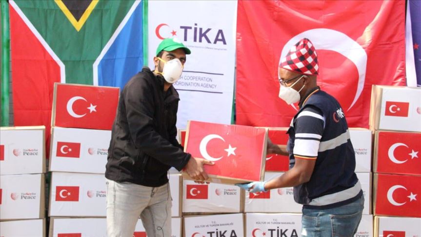 Turkey helps vulnerable families in South Africa