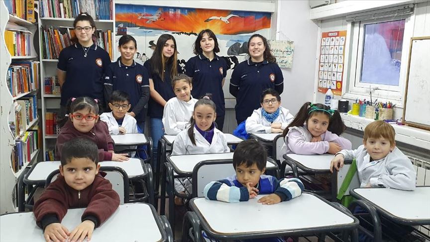 Escuela en la Antártida, la única que ha permanecido abierta en Argentina