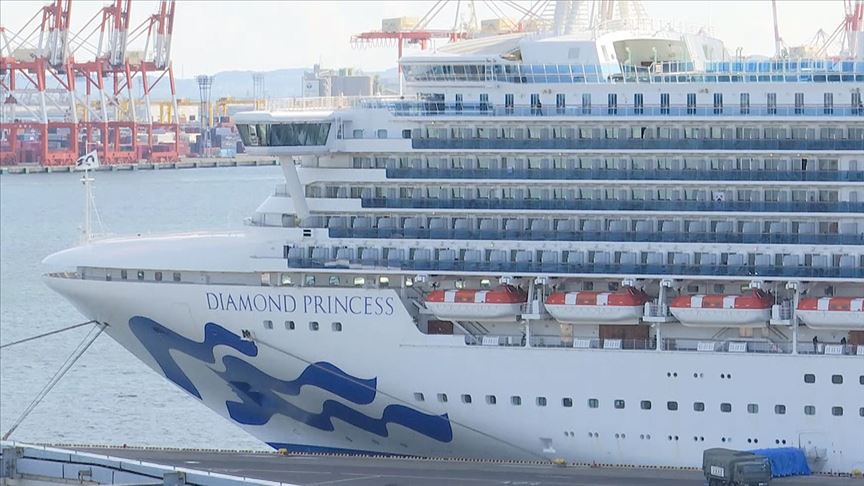 Yokohama'da karantinada tutulan Diamond Princess gemisi Japonya’dan ayrıldı